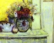 皮耶 勃纳尔 : Vase with Anemonies and Empty Vase